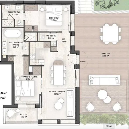Exceptional With Terrace & Sea View